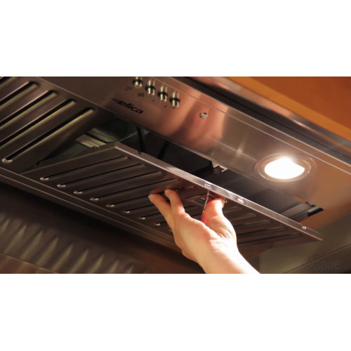 Elica 28" 600 CFM Convertible Insert Range Hood in Stainless Steel